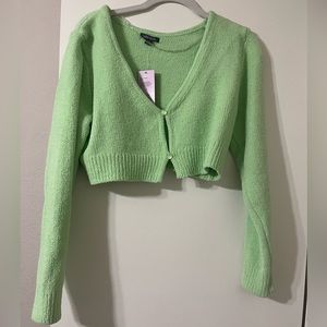 Brand New, Mint Green, Wild Fable fuzzy crop top